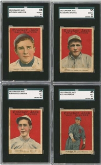 1915 Cracker Jack SGC-Graded Collection (7 Different)